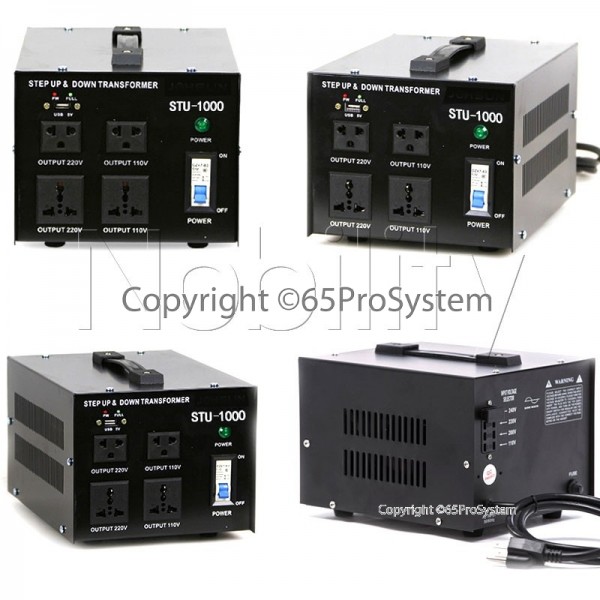 Nobility DT-1000VA หม้อแปลง converter 220-110 / 110-220 Step UP | Step